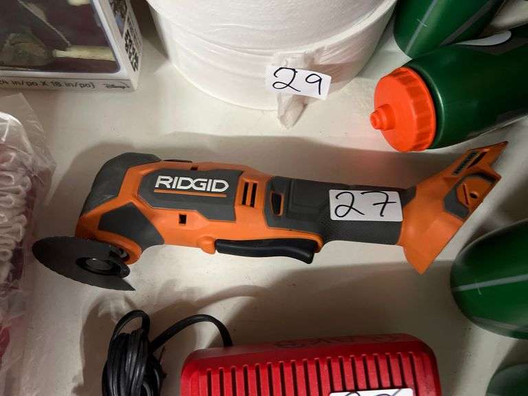 RIDGID R86242 CORDLESS 18V 0-20,000OPM IN WORKING CONDITION** BATTERY NOT INCLUDED