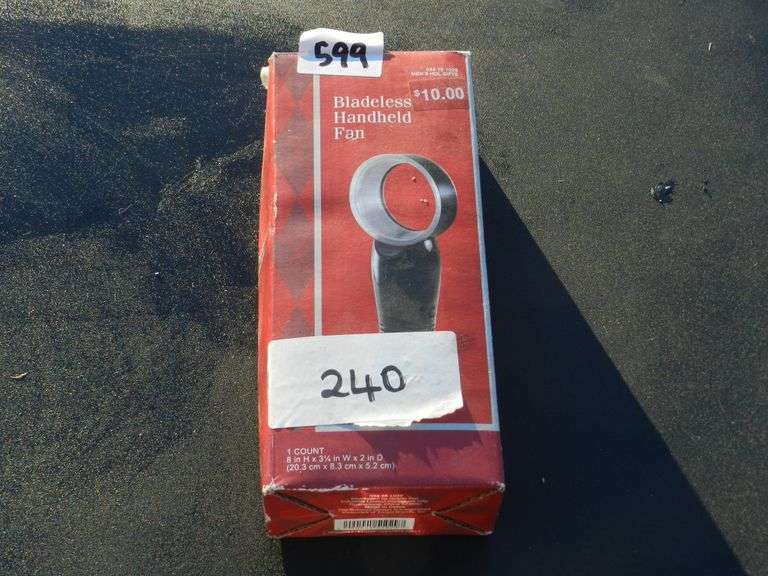 HAND HELD BLADELESS FAN
