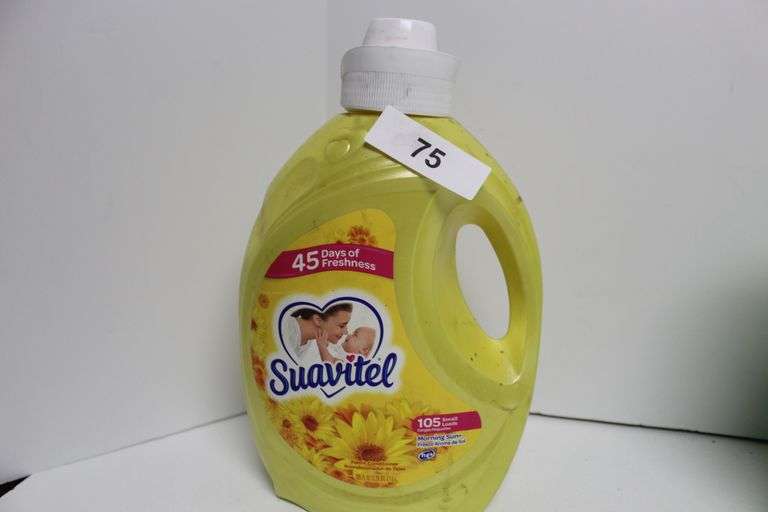 SUAVITEL FABRIC CONDITIONER MORNING SUN SCENT 105FL OZS 105 LOADS