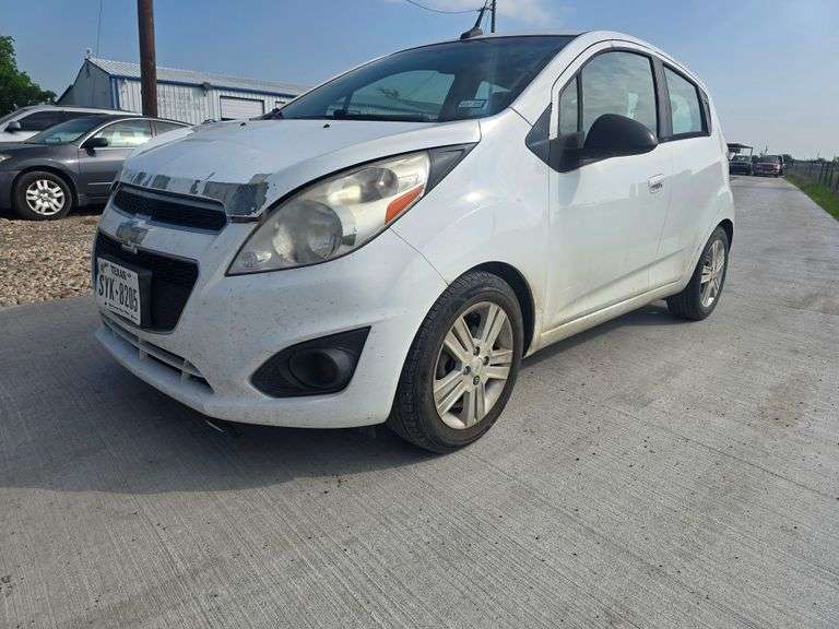 2014 CHEVY SPARK VIN# KLBCD6S97EC567059 HAS KEY HAS TITLE RUNS AN DRIVES HAS COLD AC AT TIME OF PICT
