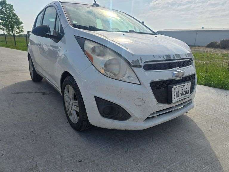 2014 CHEVY SPARK VIN# KLBCD6S97EC567059 HAS KEY HAS TITLE RUNS AN DRIVES HAS COLD AC AT TIME OF PICT