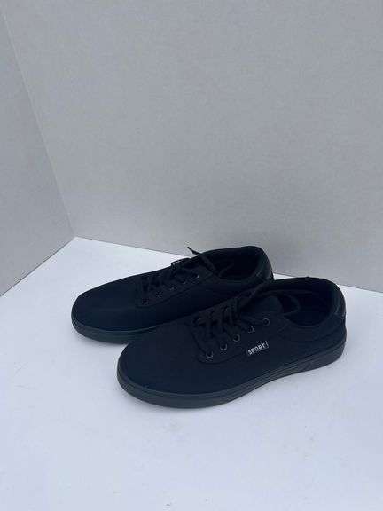 All Black Men’s Shoes Size 10