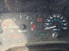 1998 JEEP WRANGLER VIN# 1J4FY19SXWP734359 HAS KEY HAS TITLE 4.0 AUTO 4X4 REMOVABLE SOF TOP AN DOORS 