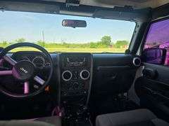 2010 JEEP WRANGLER VIN# 1J4BA5H18AL105895 HAS KEY HAS REBUILT TITLE 5SPEED 4X4 CUSTOM WHEELS WITH 90