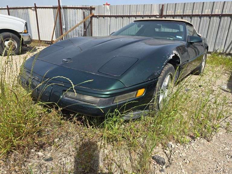 1994 CHEVY CORVETTE CONV VIN# 1G1YY32PXR5116810 NO KEY Form VTR-265-VSF SEE DESCRIPTION