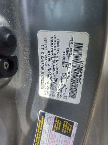 2005 NISSAN 350Z VIN# JN1AZ36A85M756304 HAS KEY HAS TITLE RUNS AN DRIVES SEE DESCRIPTION