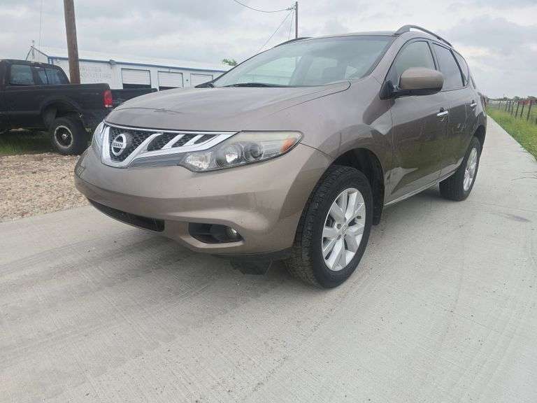 2014 NISSAN MURANO VIN# JN8AZ1MU5EW416437 HAS KEY HAS TITLE RUNS AN DRIVES SEE DESCRIPTION