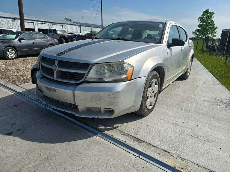 2008 DODGE AVENGER VIN# 1B3LC46K18N646927 HAS KEY HAS TITLE RUNS AN DRIVES SEE DESCRIPTION