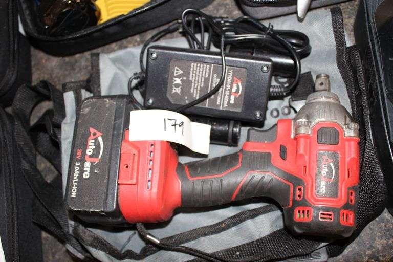 Auto Jare Ldb1801 Impact M4-M22 - 12.7Mm 0-2800Rpm With 20V Battery, Charger And Impacts Incld In Travel Bag .

 --All items are sold “AS IS, WHERE IS,” with no guarantees regarding condition or authenticity. Unless specified as BRAND NEW, then the condition of the item is unknown.