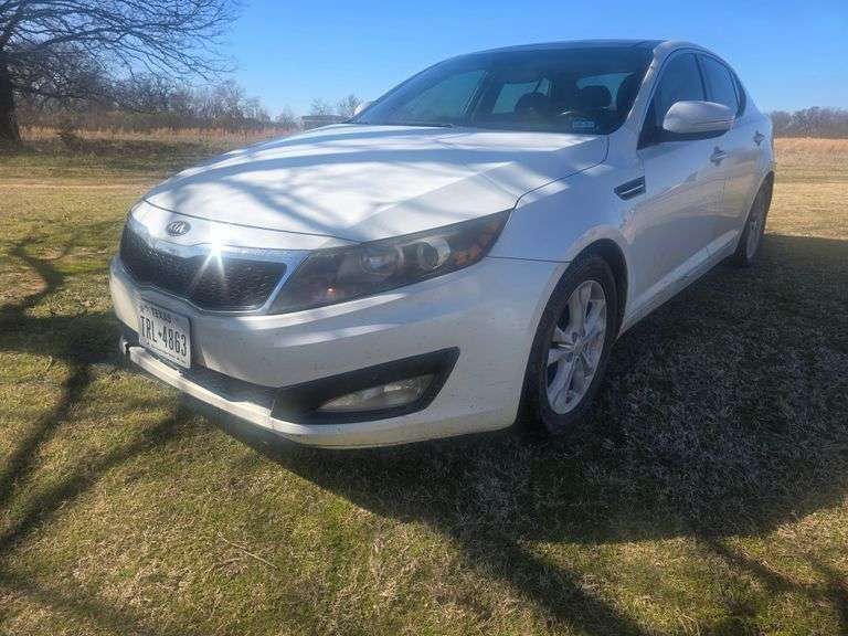 2013 KIA OPTIMA VIN# 5XXGN4A73DG120219 HAS KEY HAS HAS TITLE RUNS AN DRIVES SEE DESCRIPTION