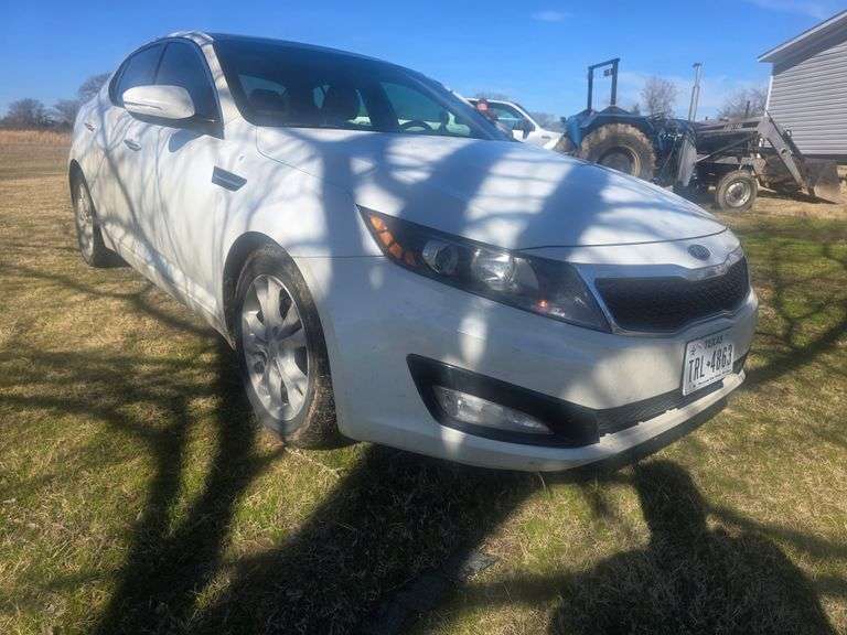2013 KIA OPTIMA VIN# 5XXGN4A73DG120219 HAS KEY HAS HAS TITLE RUNS AN DRIVES SEE DESCRIPTION