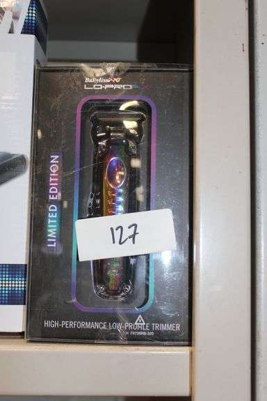 Babyliss Pro Lo-Profx Limited Edition High Performance Low Profile Trimmer Model Fx726Rb.

 --All items are sold “AS IS, WHERE IS,” with no guarantees regarding condition or authenticity. Unless specified as BRAND NEW, then the condition of the item is unknown.