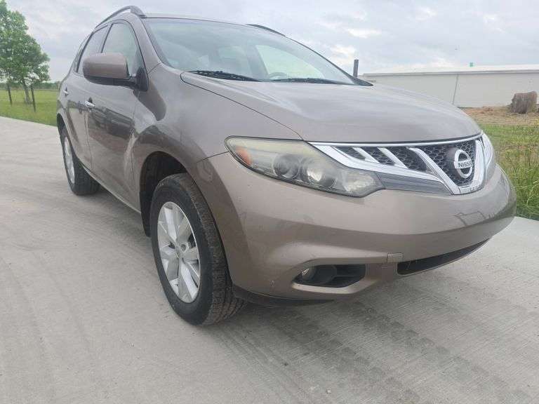 2014 NISSAN MURANO VIN# JN8AZ1MU5EW416437 HAS KEY HAS TITLE RUNS AN DRIVES SEE DESCRIPTION