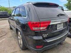 2013 JEEP CHEROKEE OVERLAND VIN# RJFCG8DC654555 HAS KEY HAS TITLE RUNS AN DRIVES SEE DESCRIPTION