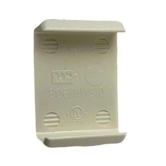 NEW - Pkg of 10 Wiremold 806 NM Cover Clip 800 Series