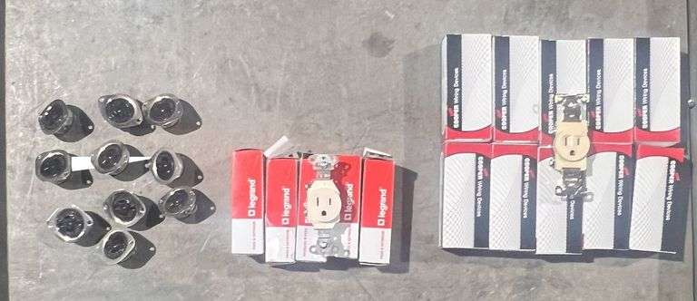 NEW - Lot of Miscellaneous Receptacles