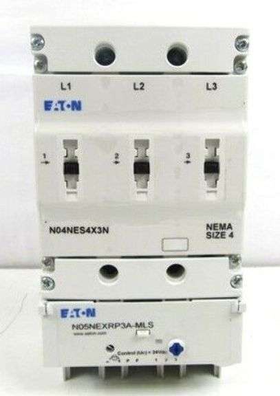 NEW - Eaton N101ES4P3A-MLS Combination Starter 42-135A 24VDC 3P 50/60Hz 100HP NEMA 4