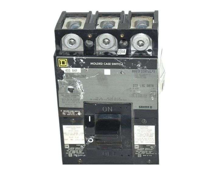 USED - Square D LHL36000M1287 Switch 400A 600V 3P 25kA