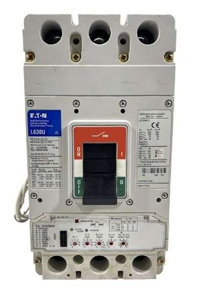NEW - Eaton LGU3630NN Breaker 630A 600V 3P 65kA W/LT340036 Trip Unit