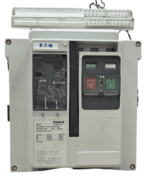 USED - Eaton SBSC163HEA Magnum SB Breaker 1600A 600V 3P 85kA 50/60Hz Insulated Case