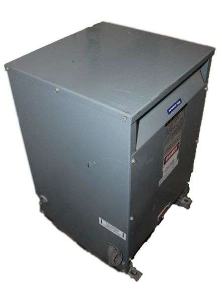 USED - Square D 30T3HFISNL Transformer 30kVA PV 480V SV 208Y/120V 60Hz 3PH