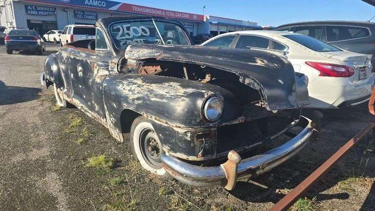 1947 CHRYSLER IMPERIAL VIN# NO KEY BILL OF SALE SEE DESCRIPTION