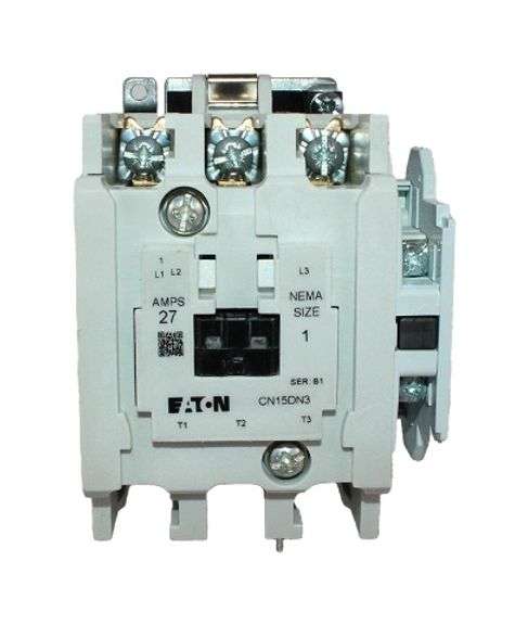 NEW - Eaton CN15DN3BB Motor Control Contactor 3P 27A