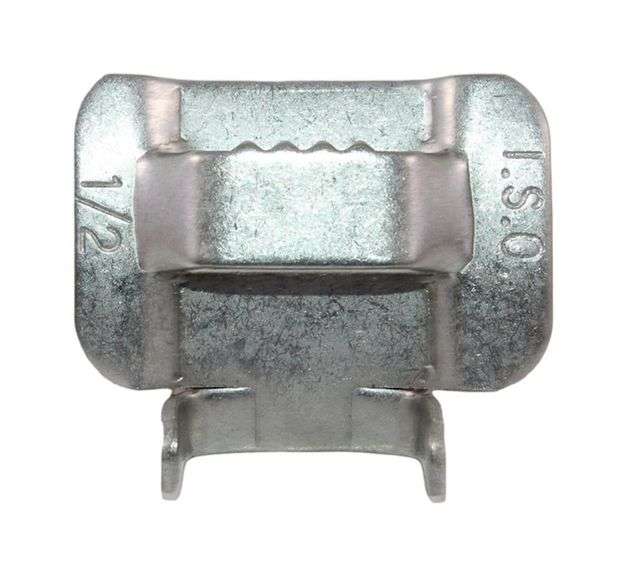 NEW - Pkg of 25 Site Pro 1 BU254-25 Banding Buckles 1/2""""
