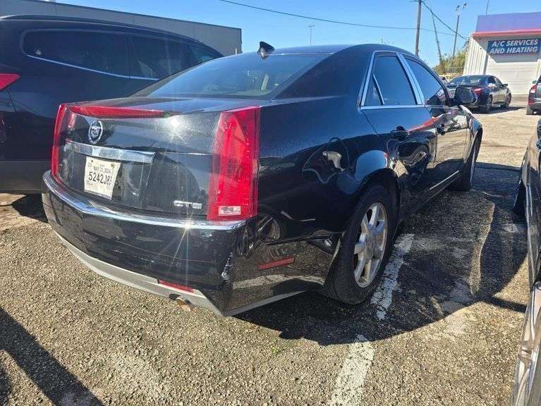 2009 CADILLAC CTS VIN# 1G6DF577490134395 NO KEY HAS TITLE SEE DES