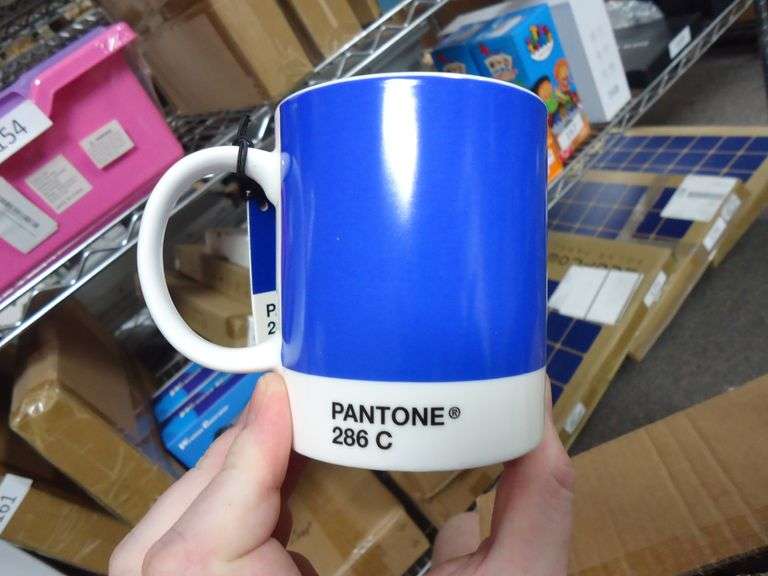 NEW! PANTONE COFFEE MUG IN ROYAL BLUE 286C