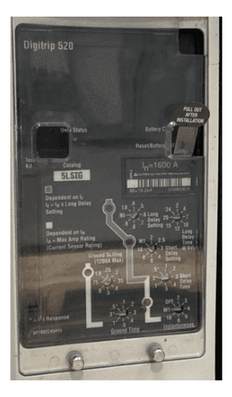 USED - Eaton SBSC163HEA Magnum SB Breaker 1600A 600V 3P 85kA 50/60Hz Insulated Case