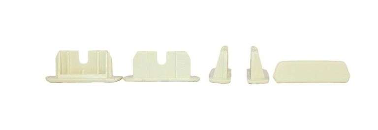 NEW - Lot of 10 Legrand Wiremold 810B NM Blank End Fit