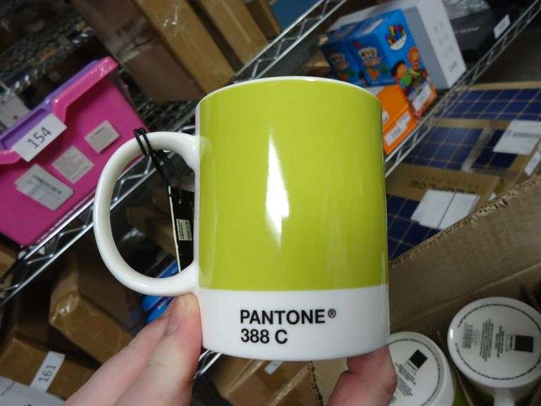 NEW! PANTONE COFFEE MUG IN LIME 388C