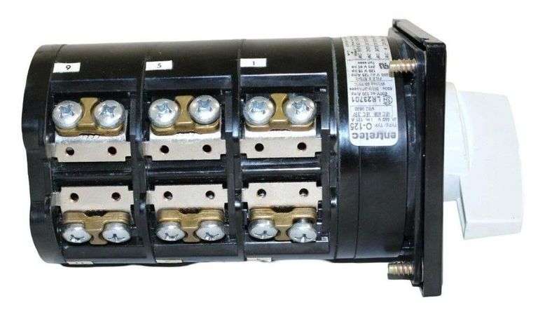 USED - Entrelec LR23701 Rotary Cam Switch 100A 600V
