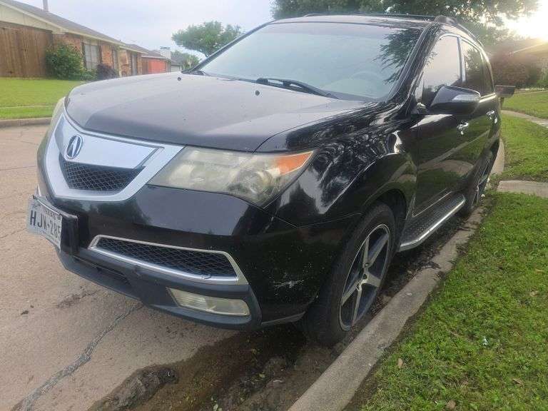 2010 ACURA MDX VIN# 2HNYD2H21AH519798 HAS KEY BILL OF SALE RUNS AN DRIVES SEE DESCRIPTION