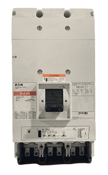 USED - Eaton NGH312032E Breaker 1200A 480V 3P 3PH 65kA 50/60Hz Electronic LSI
