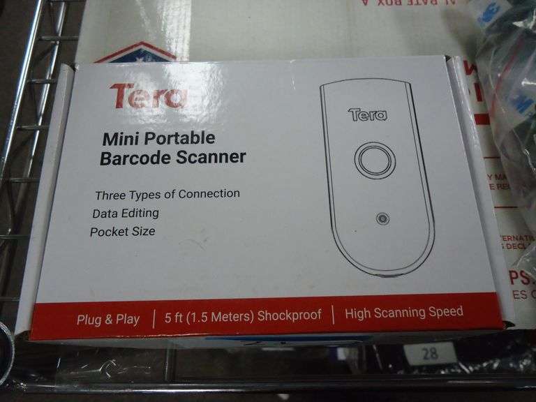 NEW! TERA MINI PORTABLE BARCODE SCANNER
