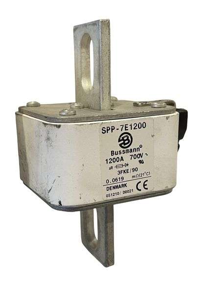 USED - Bussmann SPP-7E1200 Fuse 1200A 700V Square Body Semiconductor Fuse