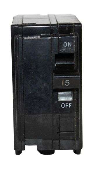 USED - Lot of 3 Square D QO215 Breaker 15A 120/240V 2P 10kA