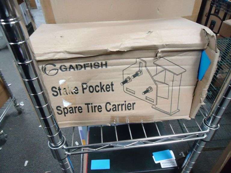 NEW! GADFISH STAKE POCKET SPARE TIRE CARRIER