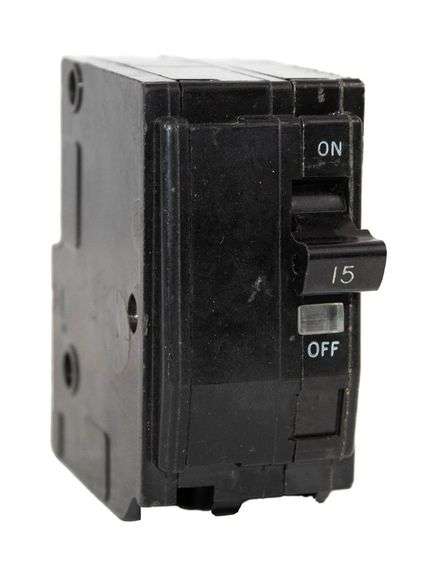 USED - Lot of 3 Square D QO215 Breaker 15A 120/240V 2P 10kA
