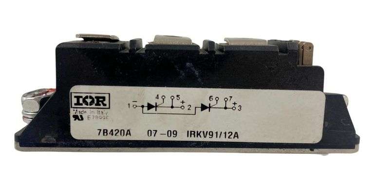 USED - IOR IRKV91/12A Thyristor Power Module 100A