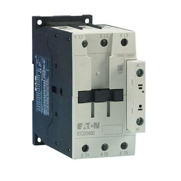 NEW - Eaton DILM40 XTCE040D00B IEC Contactor w/ Auxiliary Switch 40A 220V 50 Hz 240V 60Hz 3P