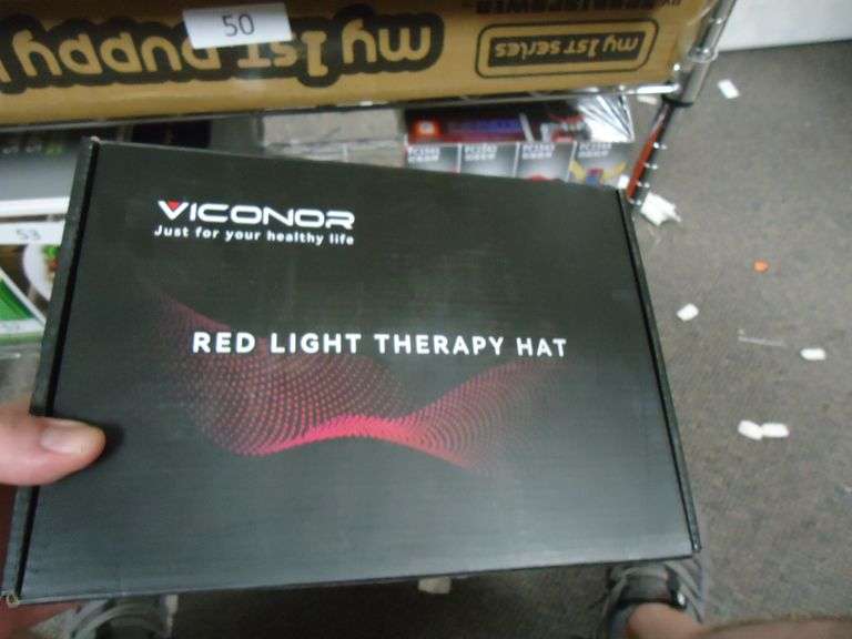 NEW! VICONOR RED LIGHT THERAPY HAT