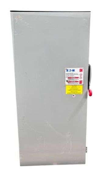 USED - Eaton DH366FRK Fusible Disconnect Heavy Duty 600A 600V 3P 3W NEMA 3R Class H