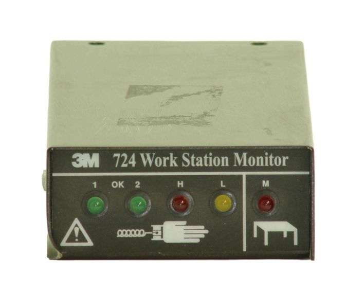 USED - 3M 724 Work Station Monitor 25Vdc 50mA Test Volt