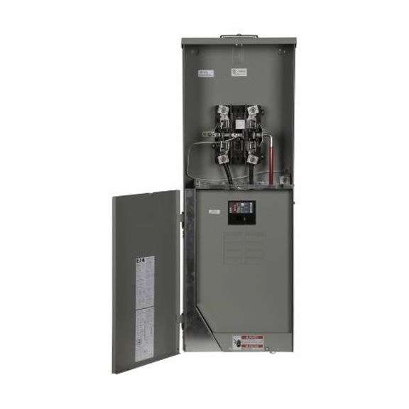 NEW - Eaton MBX816B200BTS Meter Breaker 200A 120/240V 1PH 1-Socket 16-Cir NEMA 3R Encl