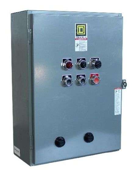 NEW - Square D 8810SDO4H100H109S Combo Motor Starter 45A 600V NEMA2 120V Coil W/Voltage Transformer