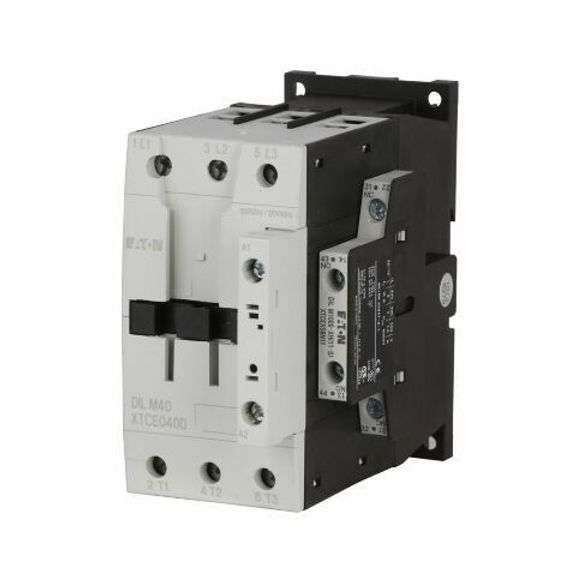 NEW - Eaton XTCE040DS1A IEC Contactor w/ Auxiliary Switch 40A 120V 110-120VAC 3P