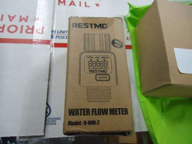 NEW! RESTMO WATER FLOW METER